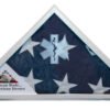 EMS White First Responder Flag Case Made in USA