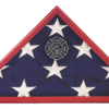 Fire Fighter Red First Responder Flag Case Made in USA