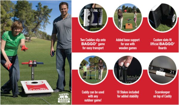 Cornhole Caddy features