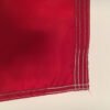 Texas Flag-close up of fly end edge and corner showing the tough stitching. Made in USA