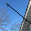 Black Never Furl Flag Attachment Kit: Show here in use on the Freedom 6' flag pole. Made in the U.S.A.