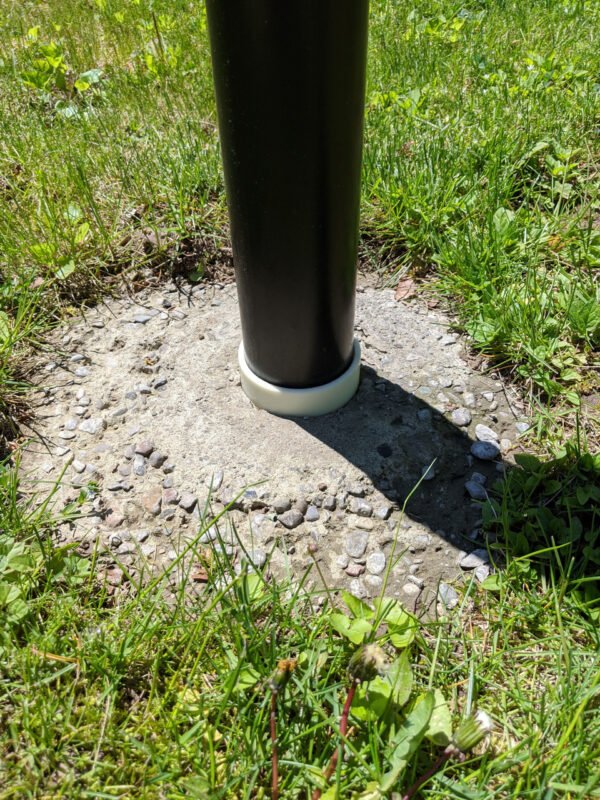 No sleeve clamp installed