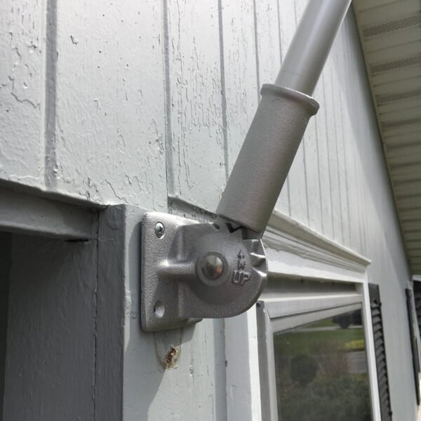 Silver Adjustable Bracket-25 Degrees position-Made in USA