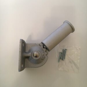 Silver Adjustable Bracket-right side-Made in USA