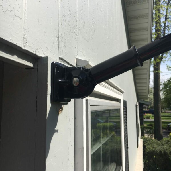 Black Adjustable Bracket-65 Degrees position-Made in USA