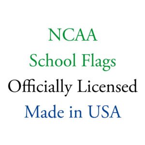NCAA School Flags 3'x5' Made in the USA