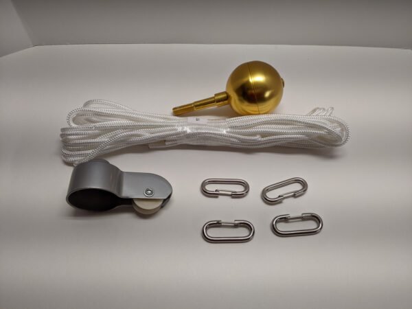 Flyin Glory tradtional flagpole components