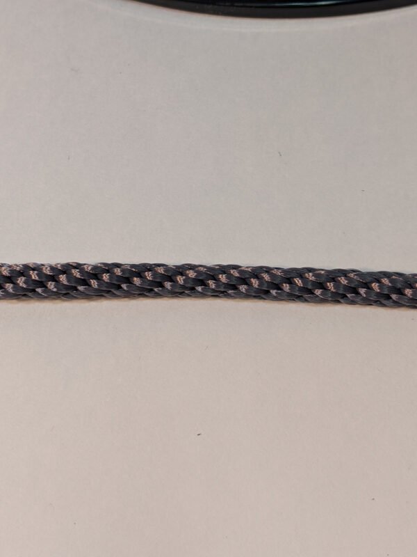 5/16" Silver Braided Polyester Halyard Made in USA