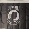 POW/MIA Double Sided Flag. Back side Correct reading Made in USA