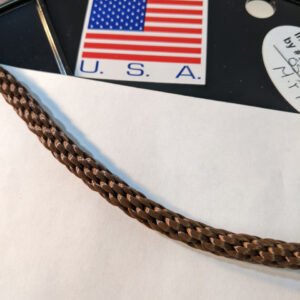 5/16" Bronze Polyester Halyard Made in USA