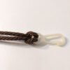 5/16" Bronze Braided Polyester Halyard shown with 2-3/4" Cast Nylon Snap (snap sold separately) Made in USA