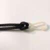 5/16" White Braided Polyester Halyard shown with 2-3/4" Cast Nylon Snap (snap sold separately) Made in USA