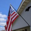 6' Patriot Black Aluminum Flagpole Kit Made in USA