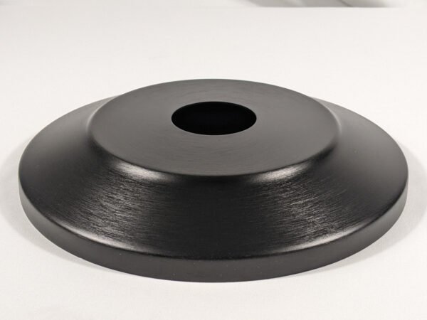 Standard Profile flagpole flash collar 2.5" Black Anodized Aluminum Made in USA