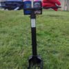 Cornhole Caddy with LED Lights, bags and drinks