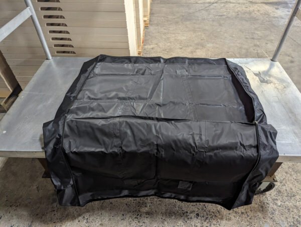 Open carrying bag without cornhole set inside