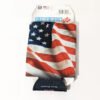 American Flag on back of can koozie Made in USA