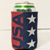 USA Stars and Stripes with can inserted front. Made in USA