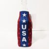 Example of 12oz bottle koozie front Made in USA
