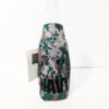 Front with bottle Americas Navy with camo Bottle Hugger Koozie Made in USA