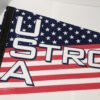 Up close USA Strong pennant Made in USA