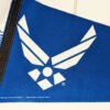 Close up image of U.S. Air Force logo on Pennant Made in USA
