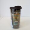 left side of the image Cast One More Fishing 16 oz Tervis Tumbler Made in USA