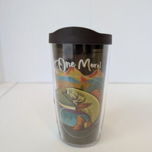 Cast One More Fishing 16 oz Tervis Tumbler Made in USA