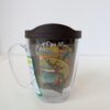 Cast One More Fishing 16 oz Tervis mug with handle Made in USA