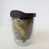 Opposite Side view Cast One More Fishing 16 oz Tervis mug with handle Made in USA