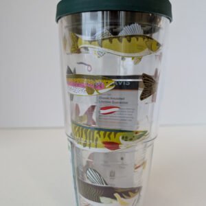 Fish and Lures 24oz Tervis Tumbler Made in USA