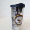 Left side view U.S. Navy 16 oz Tervis Tumbler Made in USA
