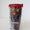Left side U.S. Marine Corps 16 oz Tervis Tumbler Made in USA