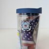 Left side U.S. Coast Guard 16 oz Tervis Tumbler Made in USA