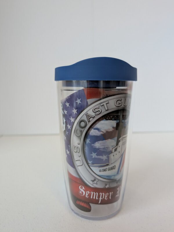 U.S. Coast Guard 16 oz Tervis Tumbler Made in USA