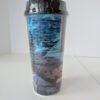 16 ounce Navy coffee travel cup made in USA
