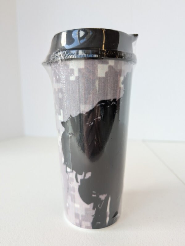 Army travel mug for coffee 16 ounce with lid made in USA
