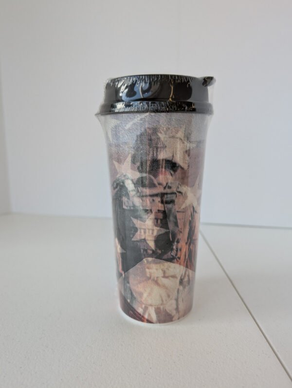 16 ounce Marines coffee travel mug Made in USA