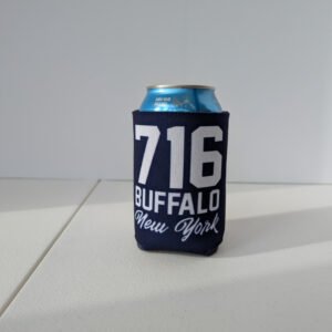716 Buffalo NY Can koozie made in USA