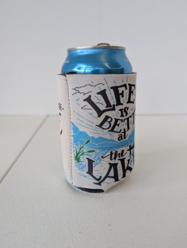 Life is better at the lake can cooler Made in the USA
