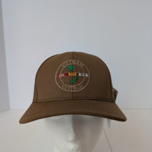Vietnam Veteran Hat Coyote brown Made in USA