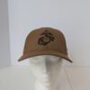 United States Marines Logo hat Coyote brown Made in USA