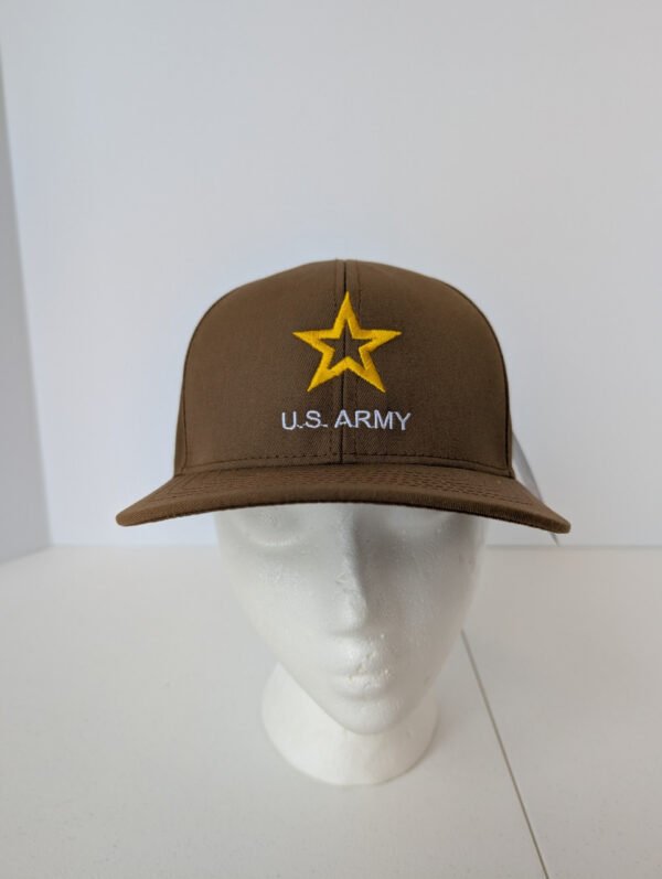 United States Army Logo hat Coyote brown Made in USA