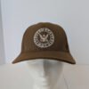 United States Navy Logo hat Coyote brown Made in USA