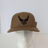 United States Air Force Logo hat Coyote brown Made in USA