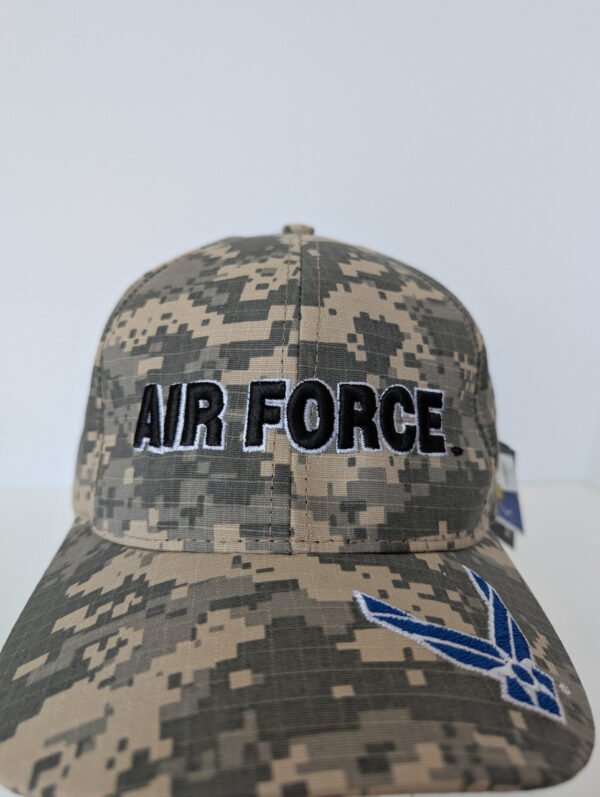 U.S. Air Force Digital Camo hat front Made in USA