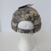 Back of Air Force digital camo hat with velcro strap USA Made