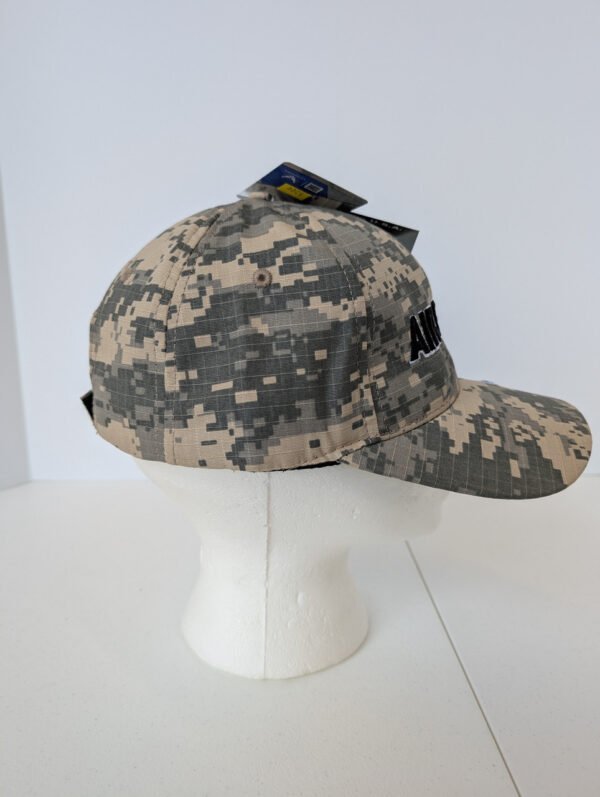 right side of Air Force digital camo hat USA Made