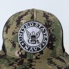 Navy Digital Camo mesh hat with logo Made in USA