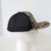 side view of U.S. Navy mesh hat with digital camo on the front